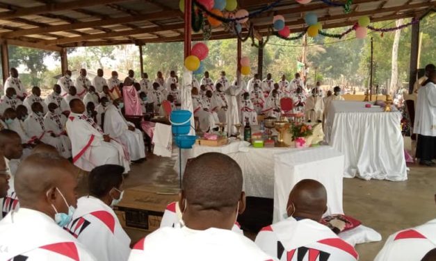 Le diocèse d’Idiofa s’est enrichit de 5 nouveaux prêtres et de 2 diacres!