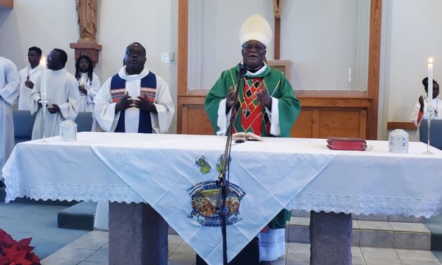 La rétrospective sur le séjour de S.E. Mgr José Moko en Caroline du Nord