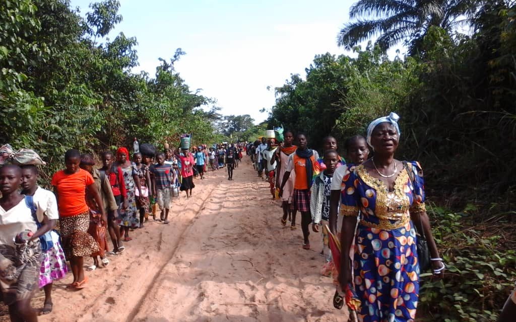 Plus d’un millier des chrétiens de Mangaï 1 en pèlerinage à Ipamu!